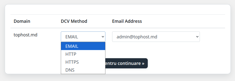 SSL confirmation